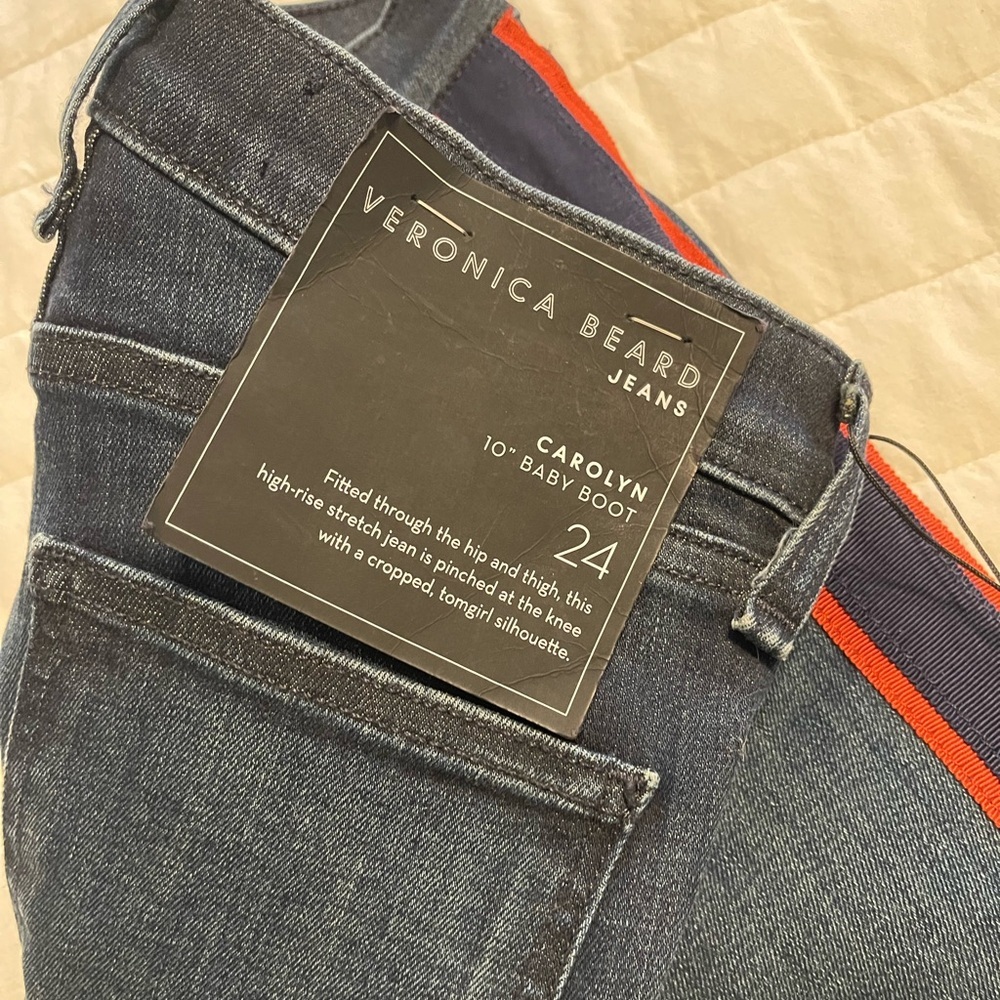 VERONICA BEARD Carolyn 10” Baby Boot Jeans Size 24